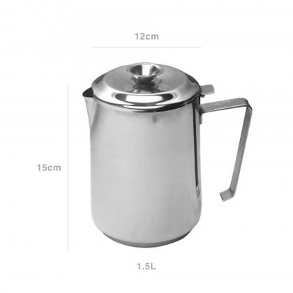 Cafeteira Inox Gourmet com Fundo Termico 1.5L 12X15cm