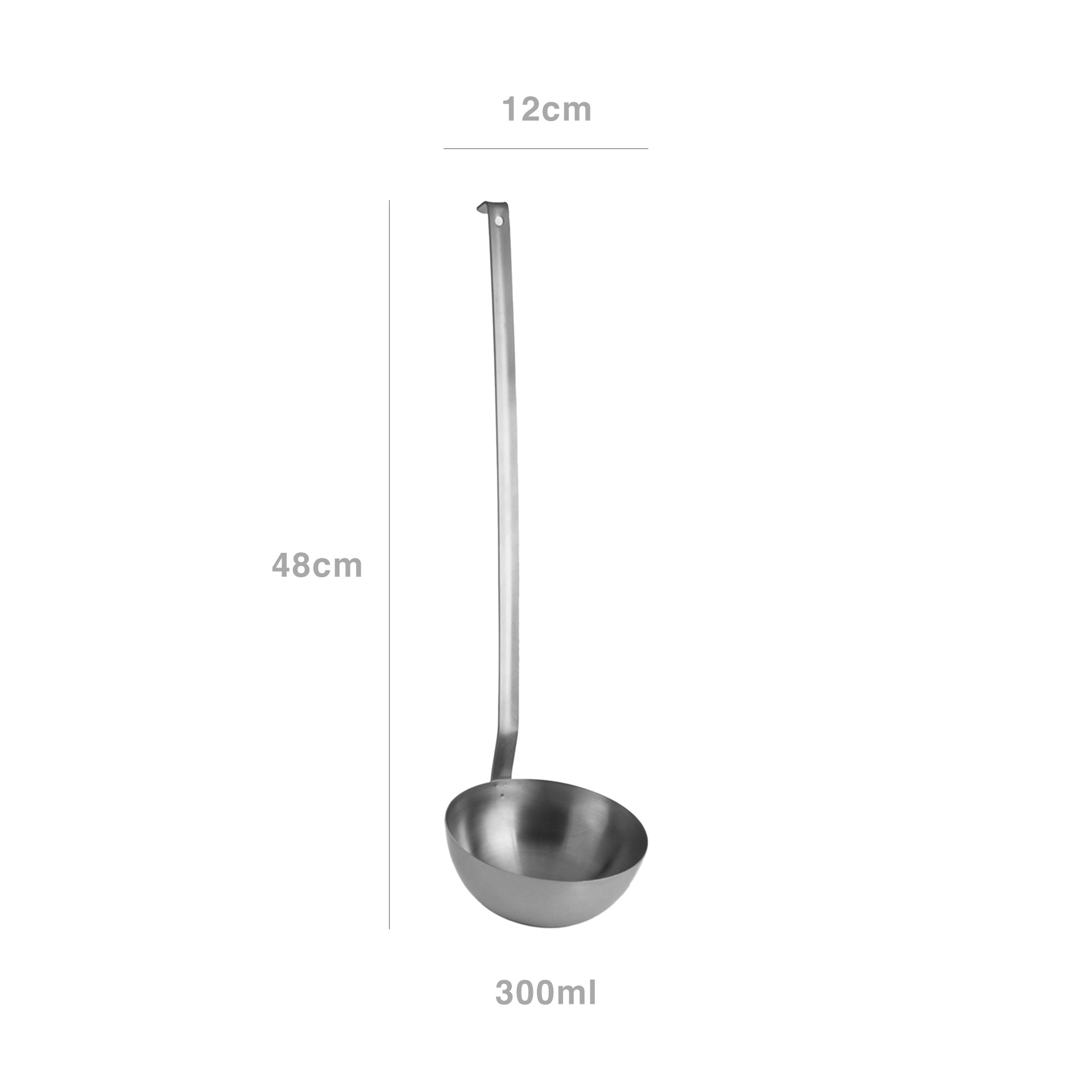 Concha Sopa Cookware Cabo Soldado Nº12 300ml 12X48cm