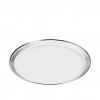 Bandeja Serviço Inox Gourmet Redonda 34X1.5cm Bandeja Serviço Inox Gourmet Redonda 34X1.5cm
