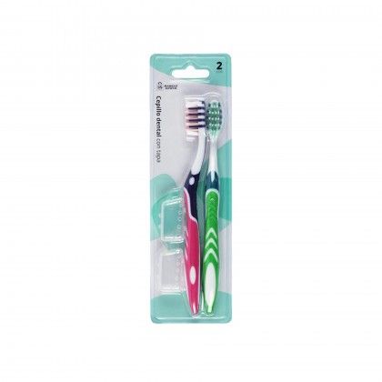 Escova Dentes 19cm Pack 2