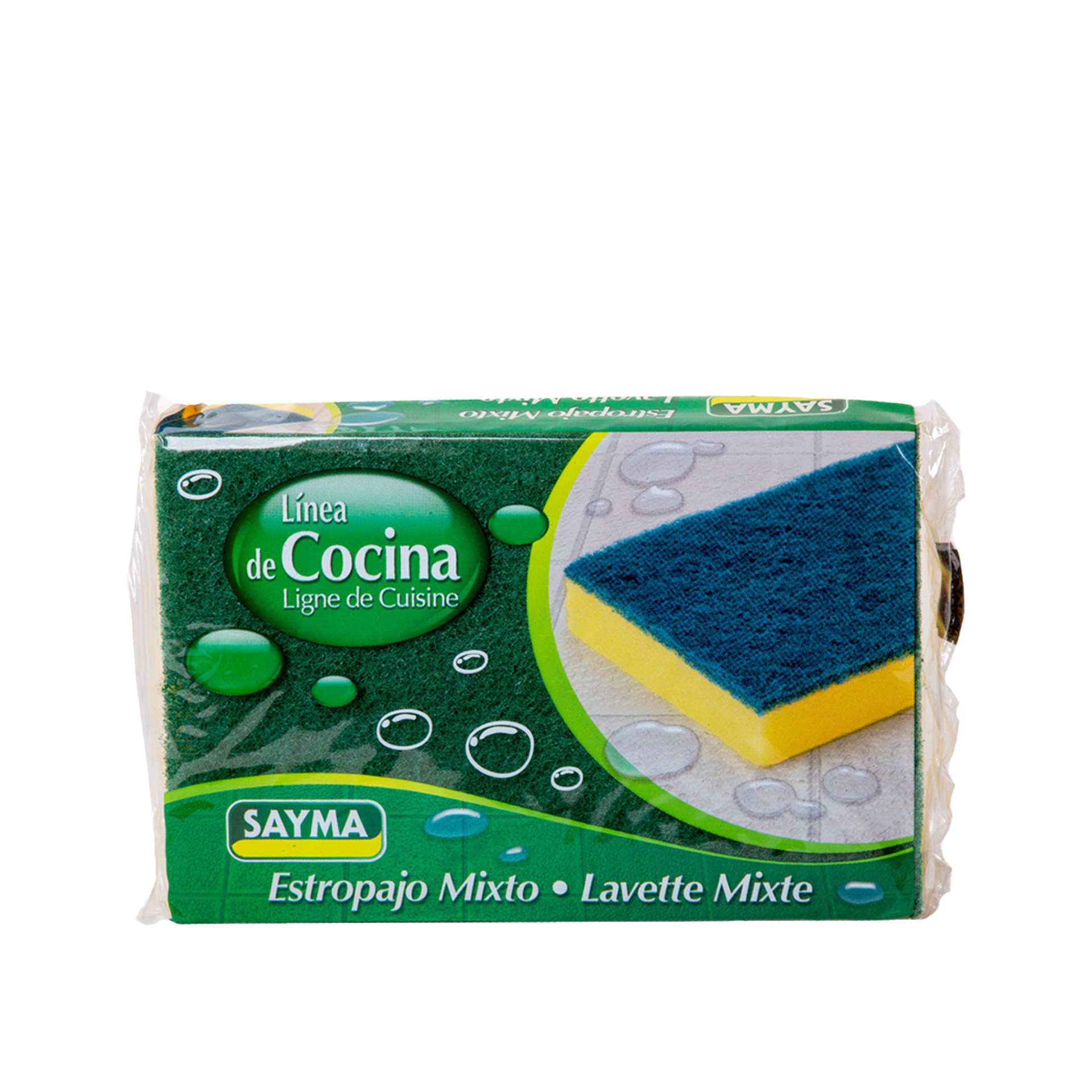 Esfregão Sayma Misto Grande 15X10X2.5cm