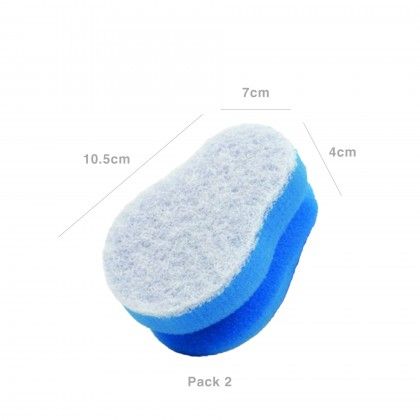 Esfrego Sayma Salva Unhas 10.5X7X4.5cm Pack 2