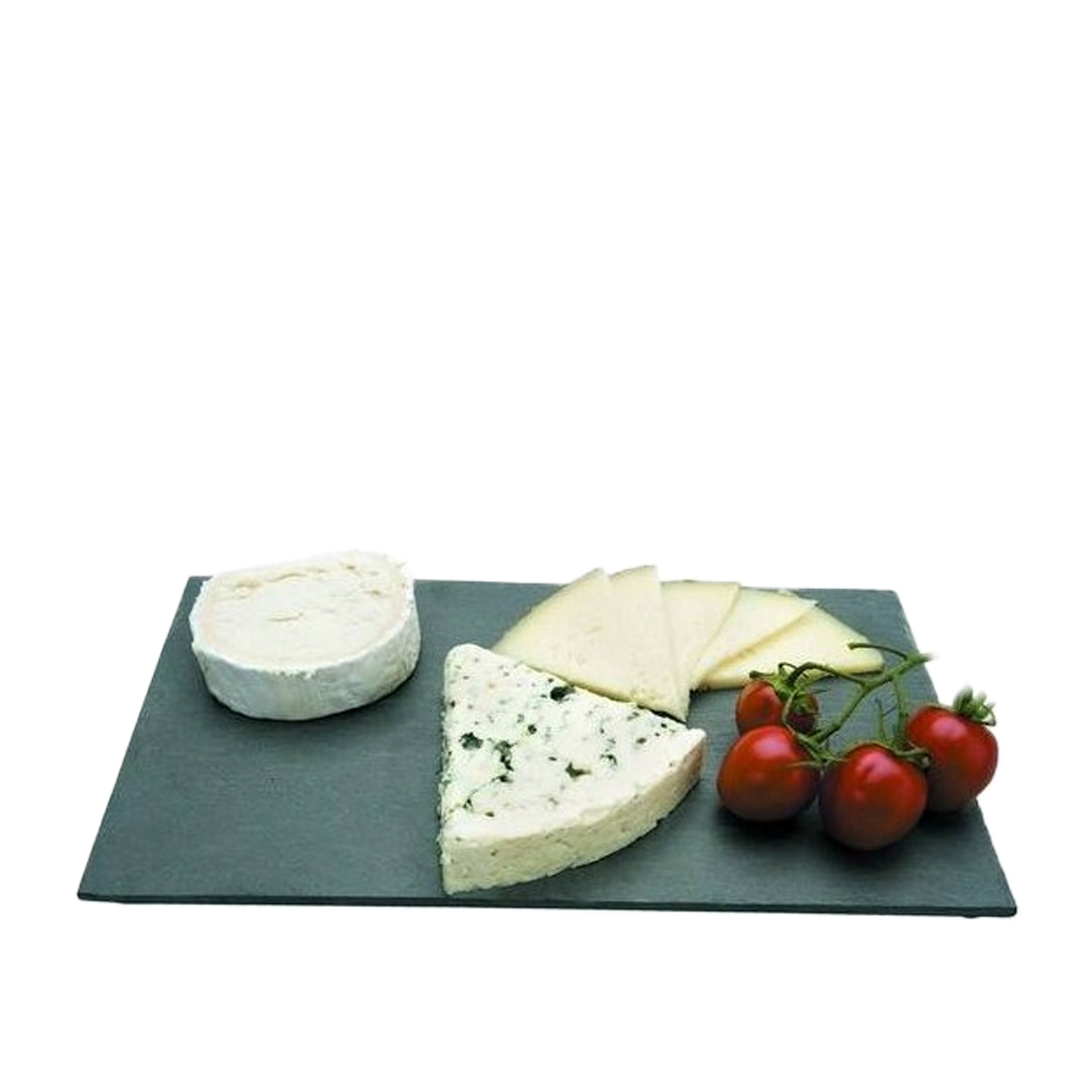 Bandeja Ardósia Retangular Preto 10X15X0.5cm