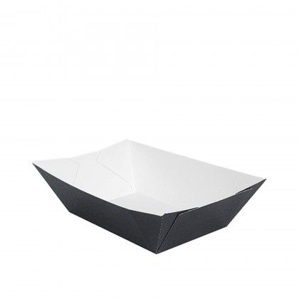 Barqueta Cartão Preto 13.5X85X6.2cm Pack 150 Barqueta Cartão Preto 13.5X85X6.2cm Pack 150