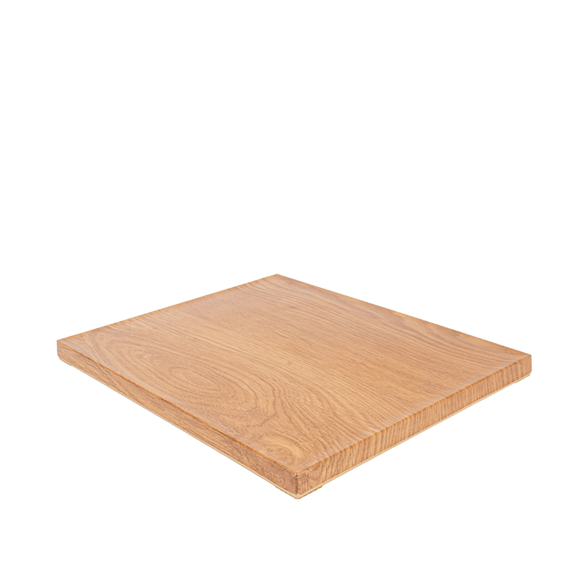 Bandeja Buffet Melamina Efeito Madeira Retangular 32.5X26.5X1.7cm