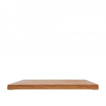Bandeja Buffet Melamina Efeito Madeira Retangular 32.5X26.5X1.7cm
