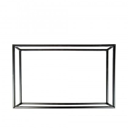 Suporte Buffet Ferro Retangular Preto 53X32.5X8cm