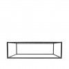 Suporte Buffet Ferro Retangular Preto 53X32.5X16cm