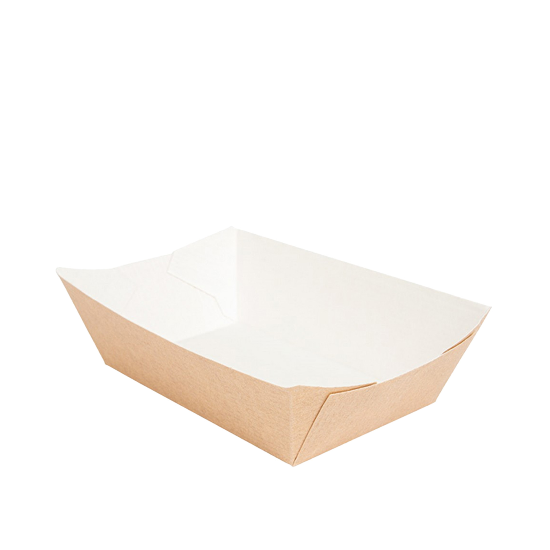 Barqueta Cartão Kraft 9.2X5.3X3.4cm Pack 200