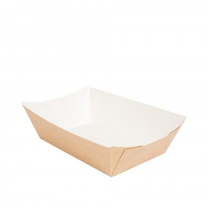 Barqueta Cartão Kraft 9.2X5.3X3.4cm Pack 200 Barqueta Cartão Kraft 9.2X5.3X3.4cm Pack 200