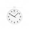 Rel�gio Parede Timemark Redondo Sortido Branco / Preto 30cm