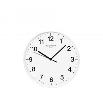 Relgio Parede Timemark Redondo Sortido Branco / Preto 30cm