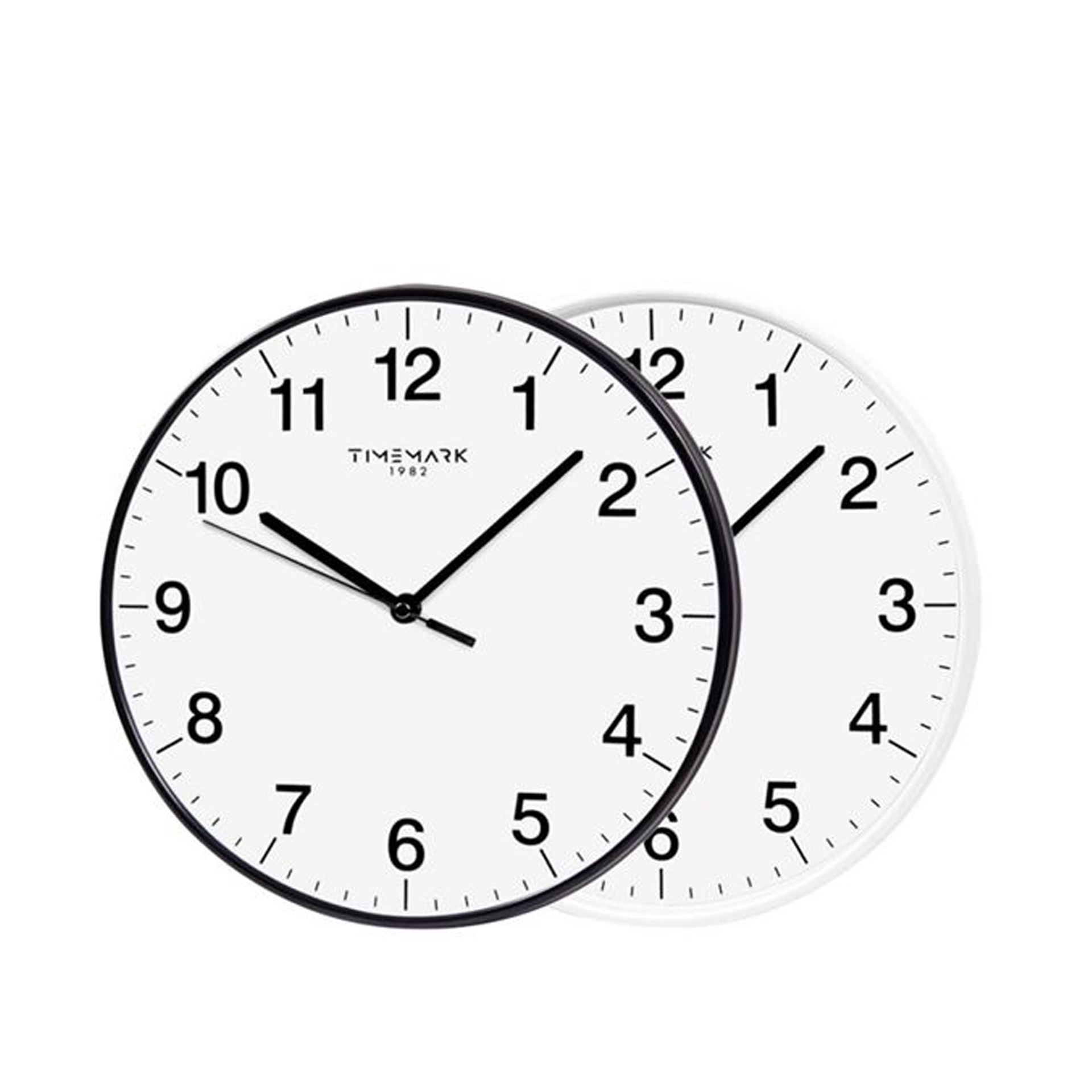 Relógio Parede Timemark Redondo Sortido Branco / Preto 30cm