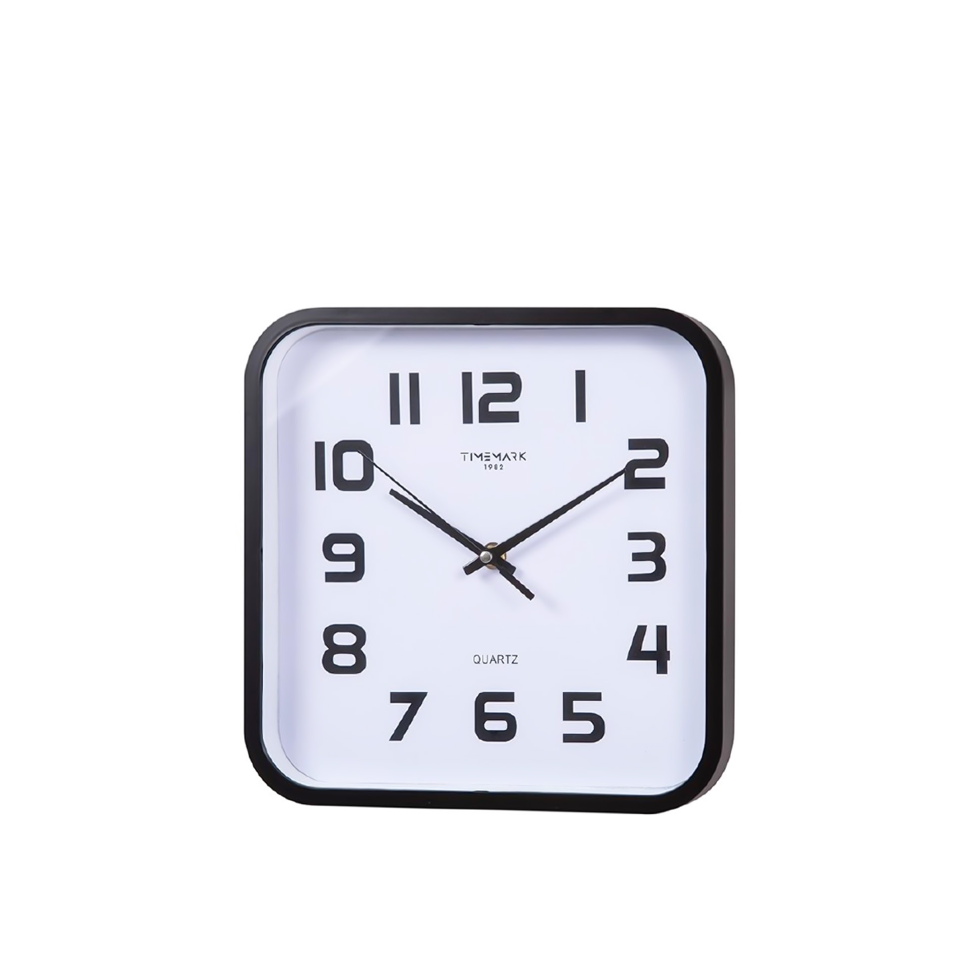 Relógio Parede Timemark Quadrado Sortido Branco / Preto 25X25cm