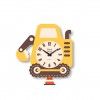 Relgio Pndulo Timemark Amarillo 30X30cm