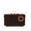Rdio / Coluna Vintage Kooltech Rne Castanho 150Hz 16X11X7cm