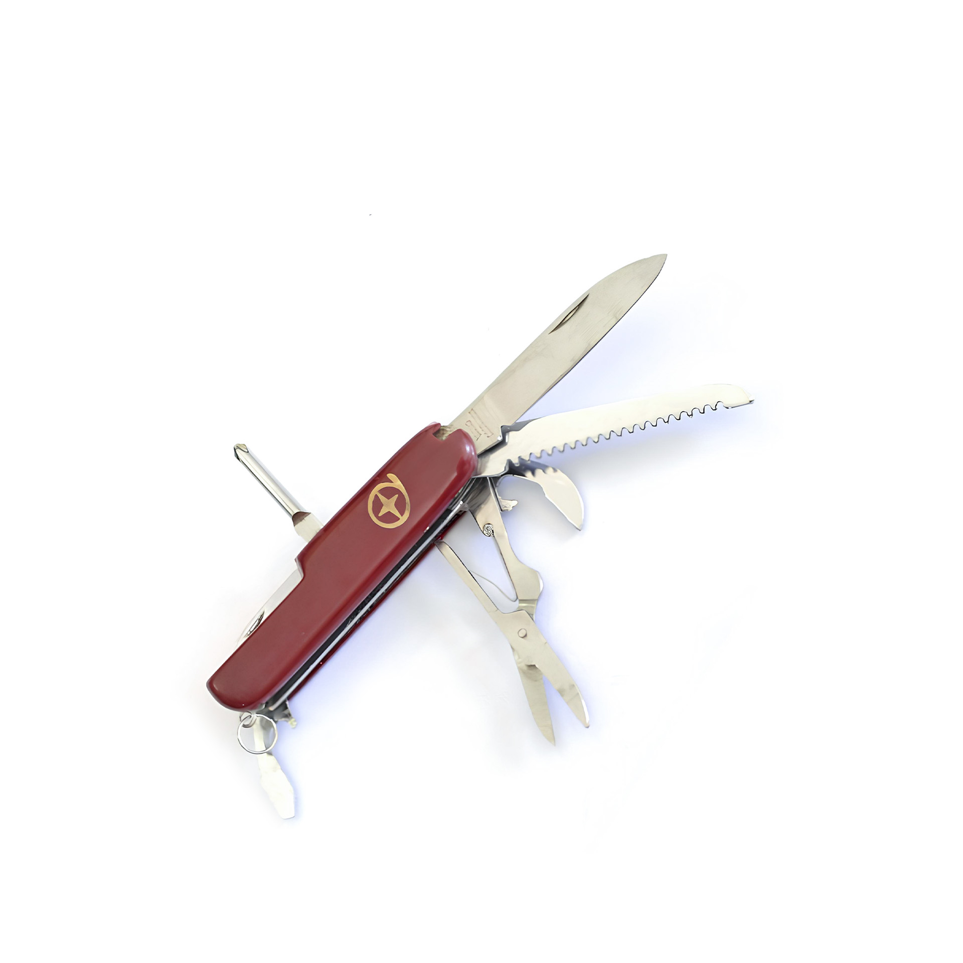 Canivete Kooltech 13 em 1 Bordô 9.5X3X2cm