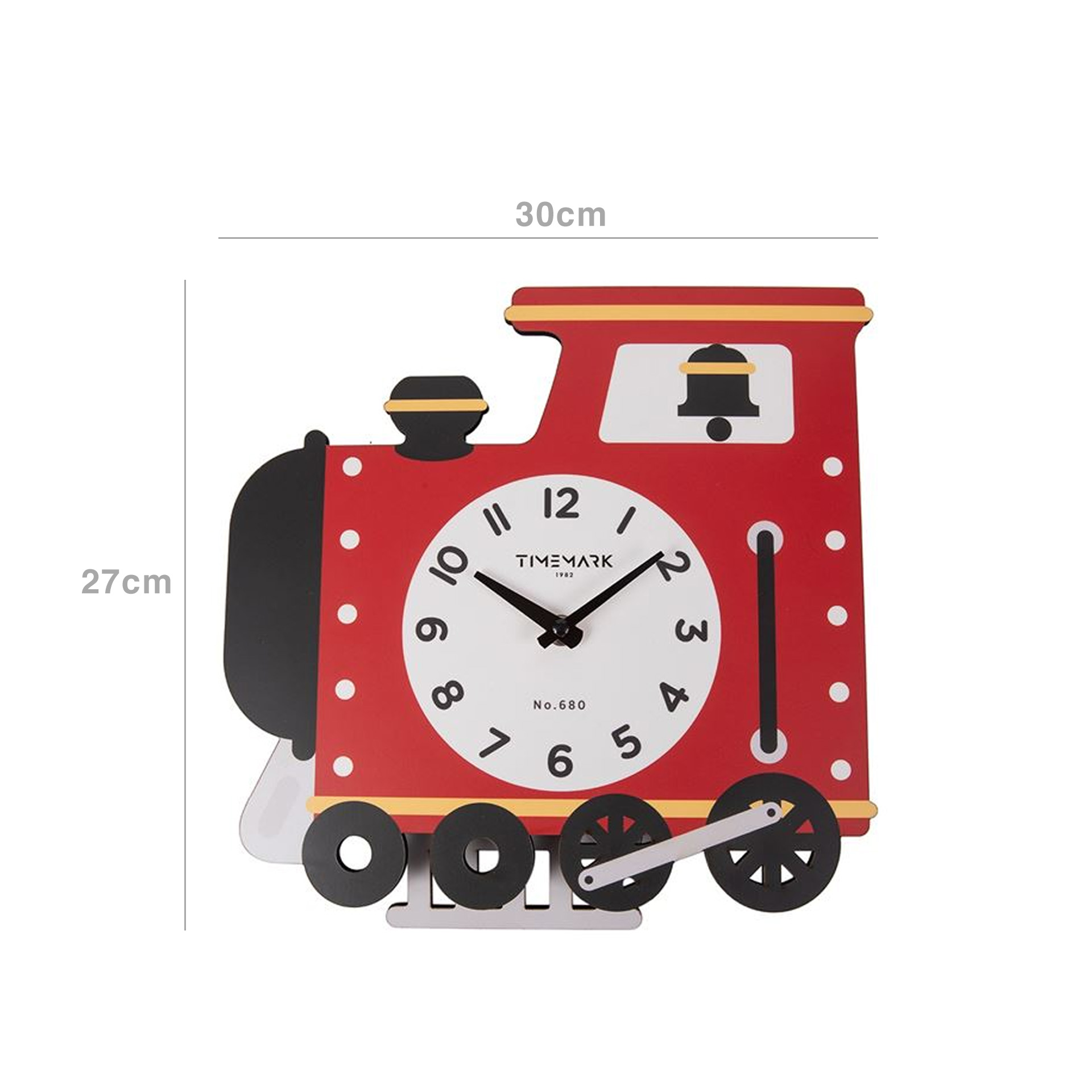 Relógio Pêndulo Timemark Orient 30X27cm