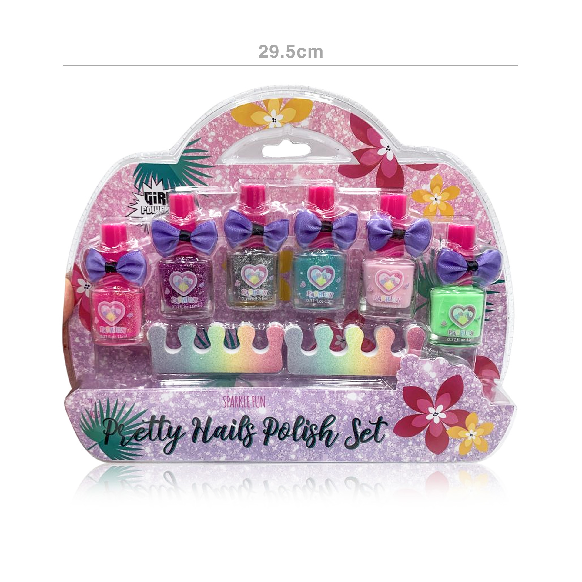 Estojo Unhas 6 Vernizes 29.5cm