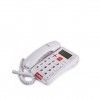Telefone Fixo Plástico Kooltech Branco 21.5X22X7cm Telefone Fixo Plástico Kooltech Branco 21.5X22X7cm