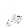 Telefone Fixo Plástico Kooltech Branco 20X20X6.5cm Telefone Fixo Plástico Kooltech Branco 20X20X6.5cm