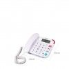 Telefone Fixo Plástico Kooltech Branco 20X20X6.5cm Telefone Fixo Plástico Kooltech Branco 20X20X6.5cm
