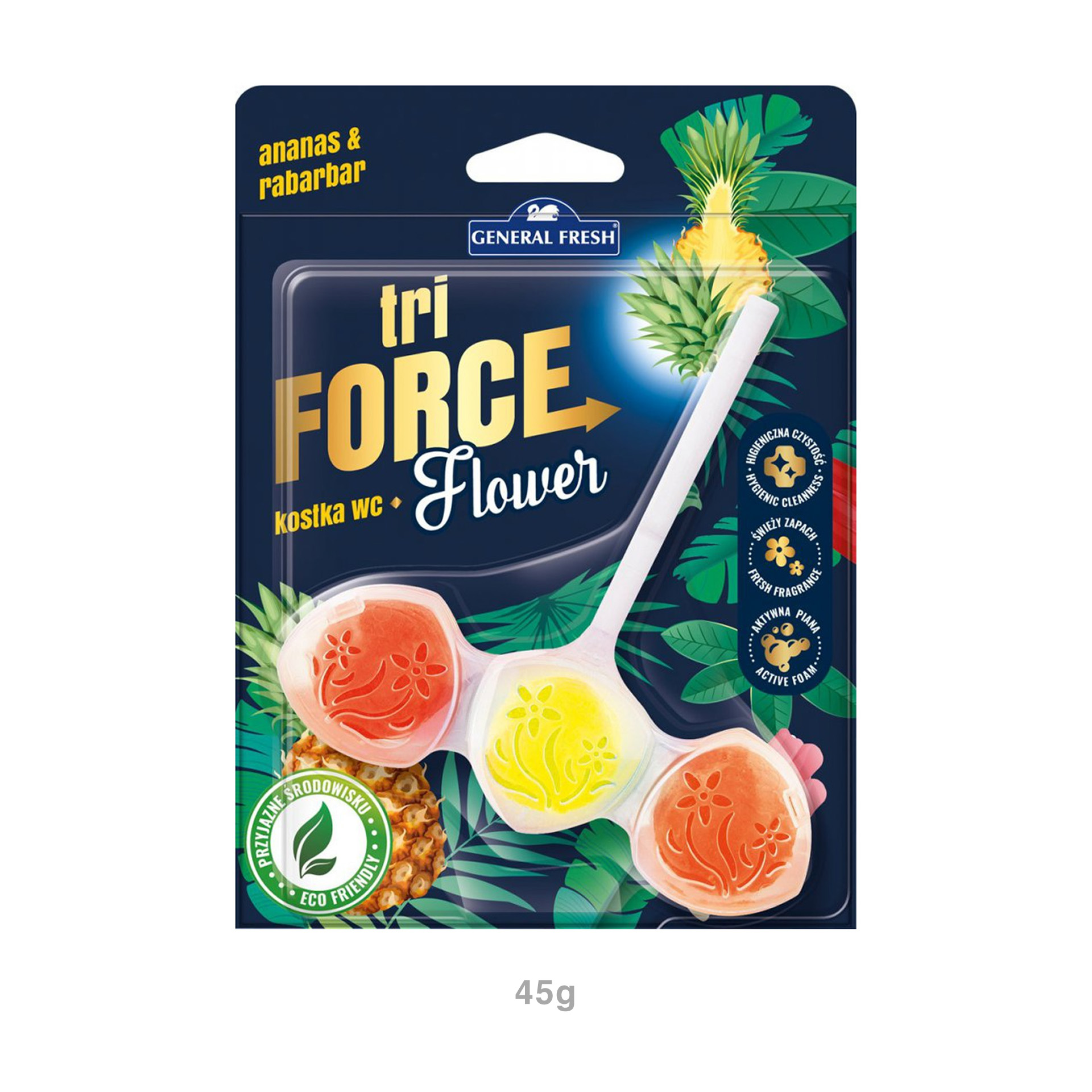 Bloco Sanitário Tri Force Flower Ananás 45gr