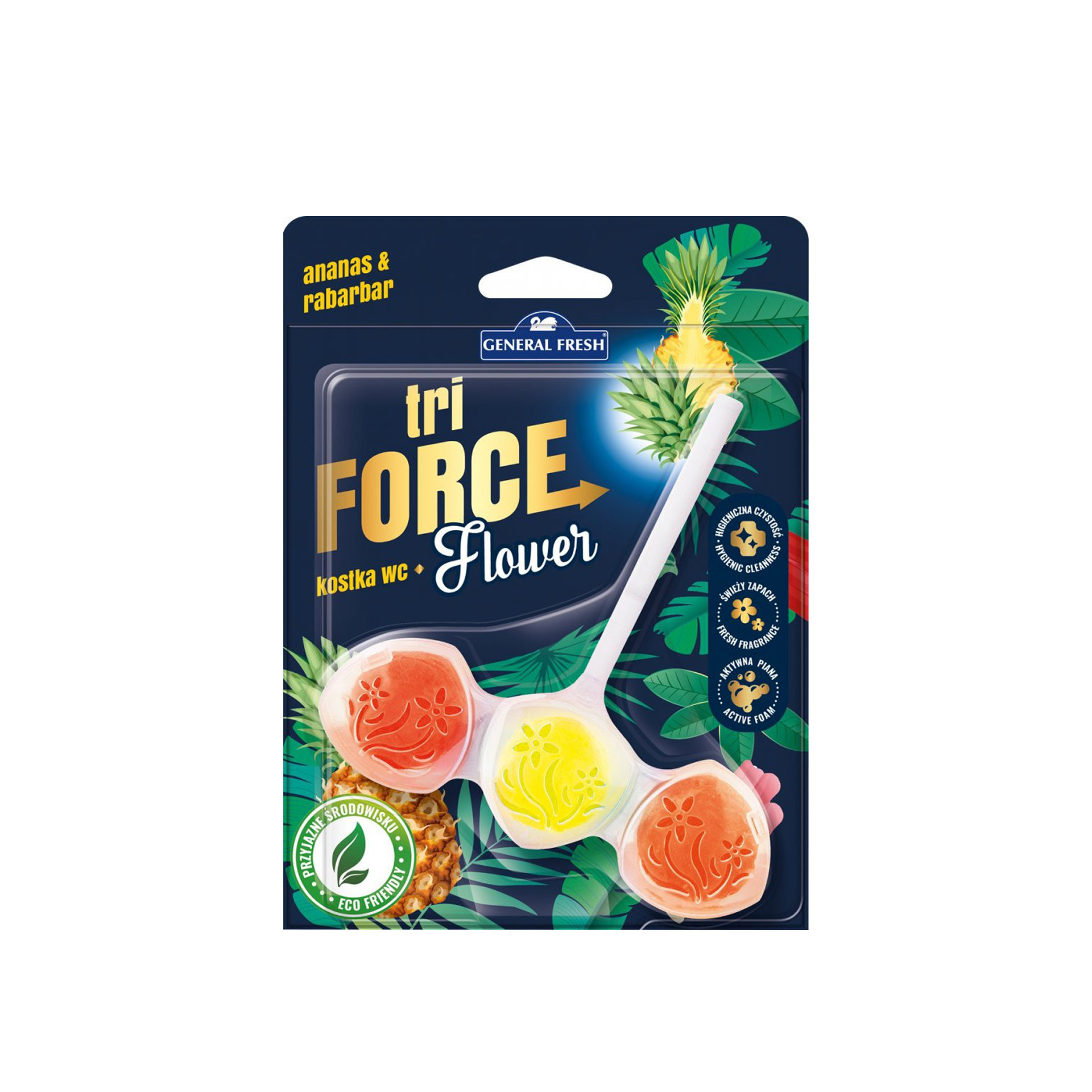 Bloco Sanitário Tri Force Flower Ananás 45gr