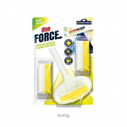 Bloco Sanitrio Duo Force com Recargas Limo 3X40gr