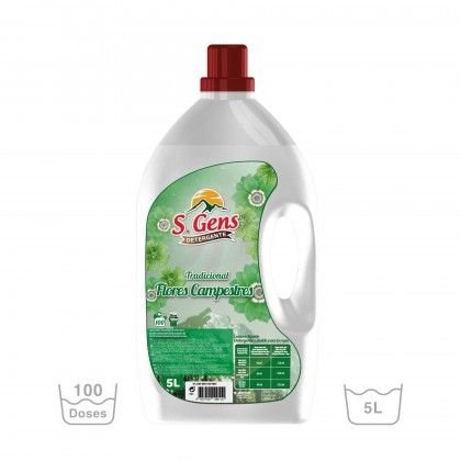 Detergente Roupa S. Gens Flores Campestres 100 Doses 5L