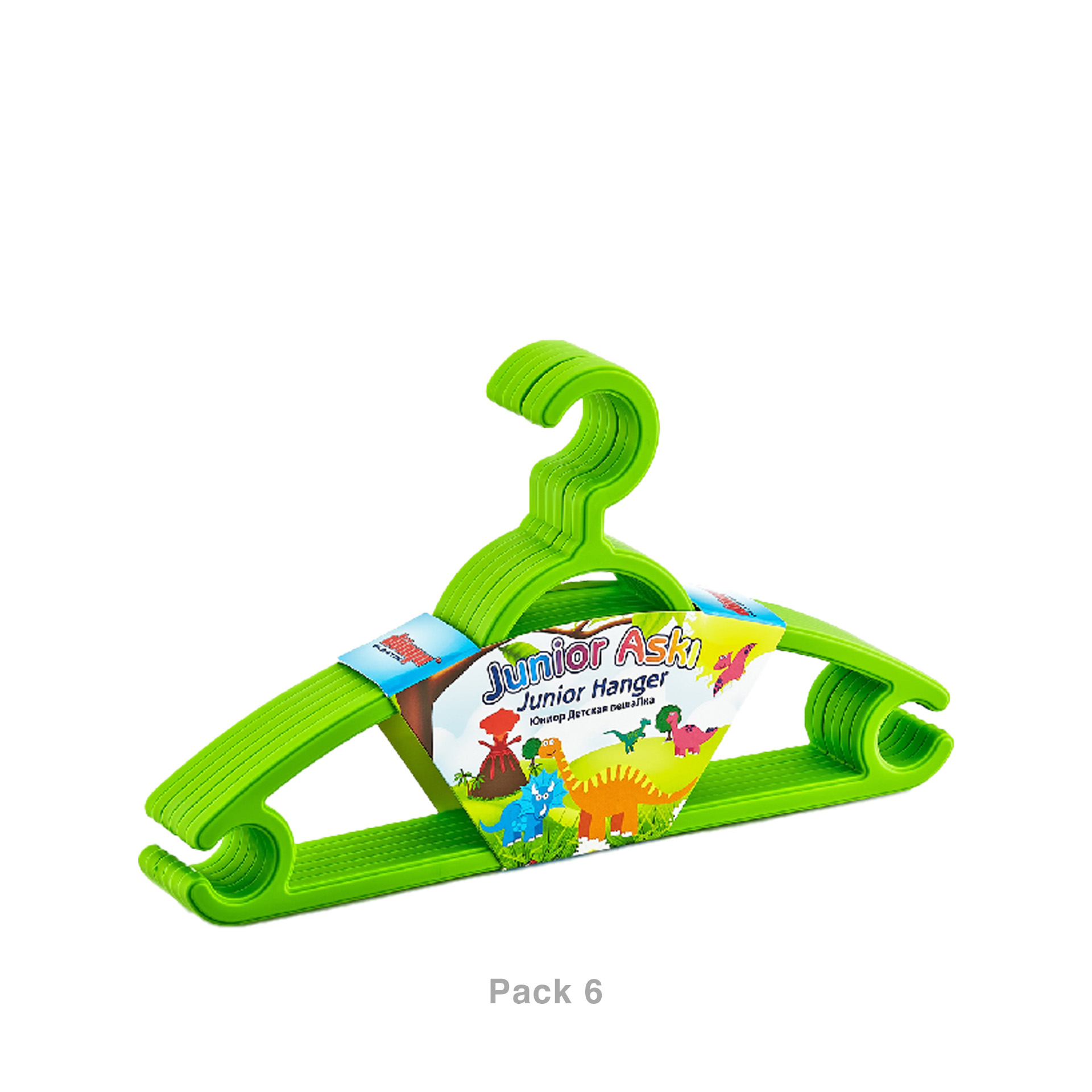 Cabide Plástico Criança Pack 6