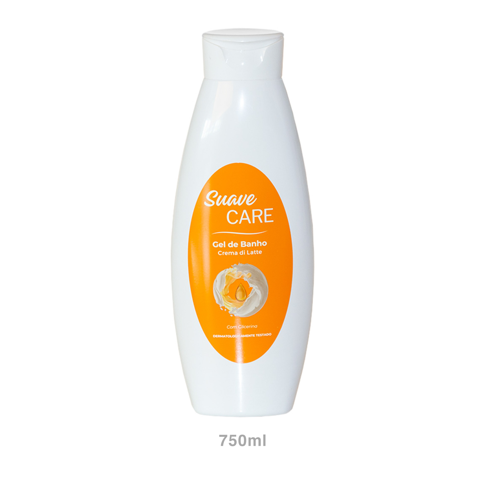 Gel Banho Glicerina Suavecare Crema Di Latte 750ml