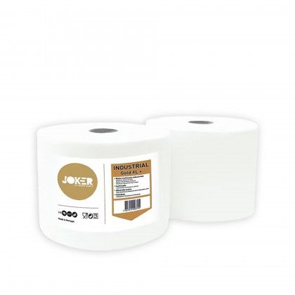 Rolo Papel Multiusos Industrial Gold XL Joker 350m Pack 2 Rolo Papel Multiusos Industrial Gold XL Joker 350m Pack 2