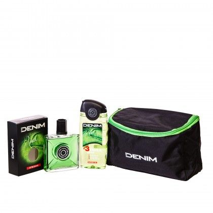 After Shave 100ml + Gel Banho 250ml + Bolsa Denim Musk 20X10X14cm After Shave 100ml + Gel Banho 250ml + Bolsa Denim Musk 20X10X14cm