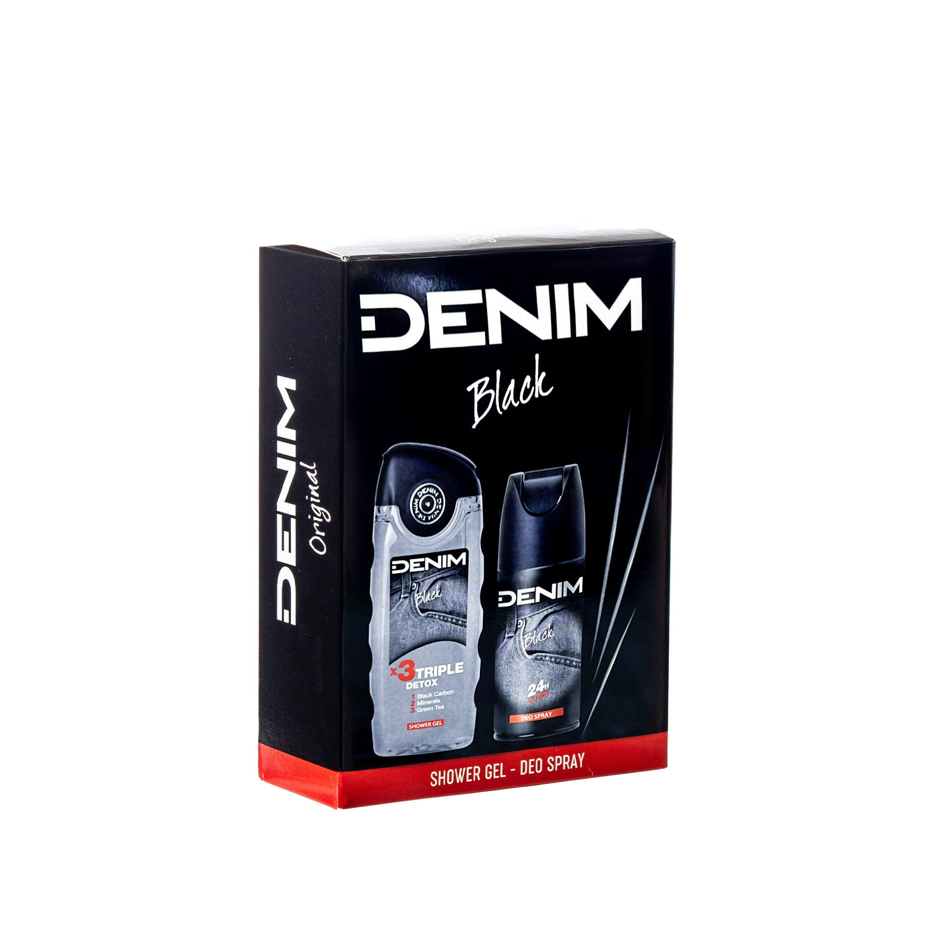 Desodorizante 150ml + Gel Banho 250ml Denim Black