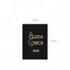 Agenda Diria 2025 Mini Condor Preto 10X16cm