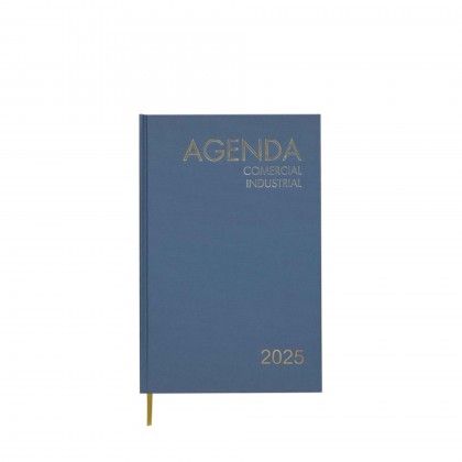 Agenda Comercial / Industrial 2025 Azul 18.5X29cm