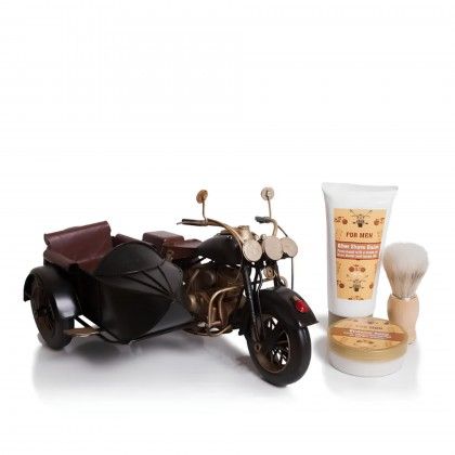 Conjunto Barbear Mota Mentol / Cedro Conjunto Barbear Mota Mentol / Cedro