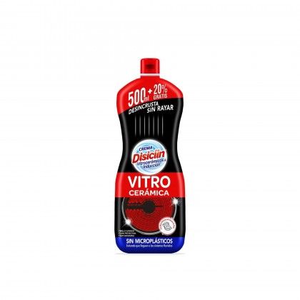 Limpa Vitrocermica Disiclin 500ml + 20% Grtis