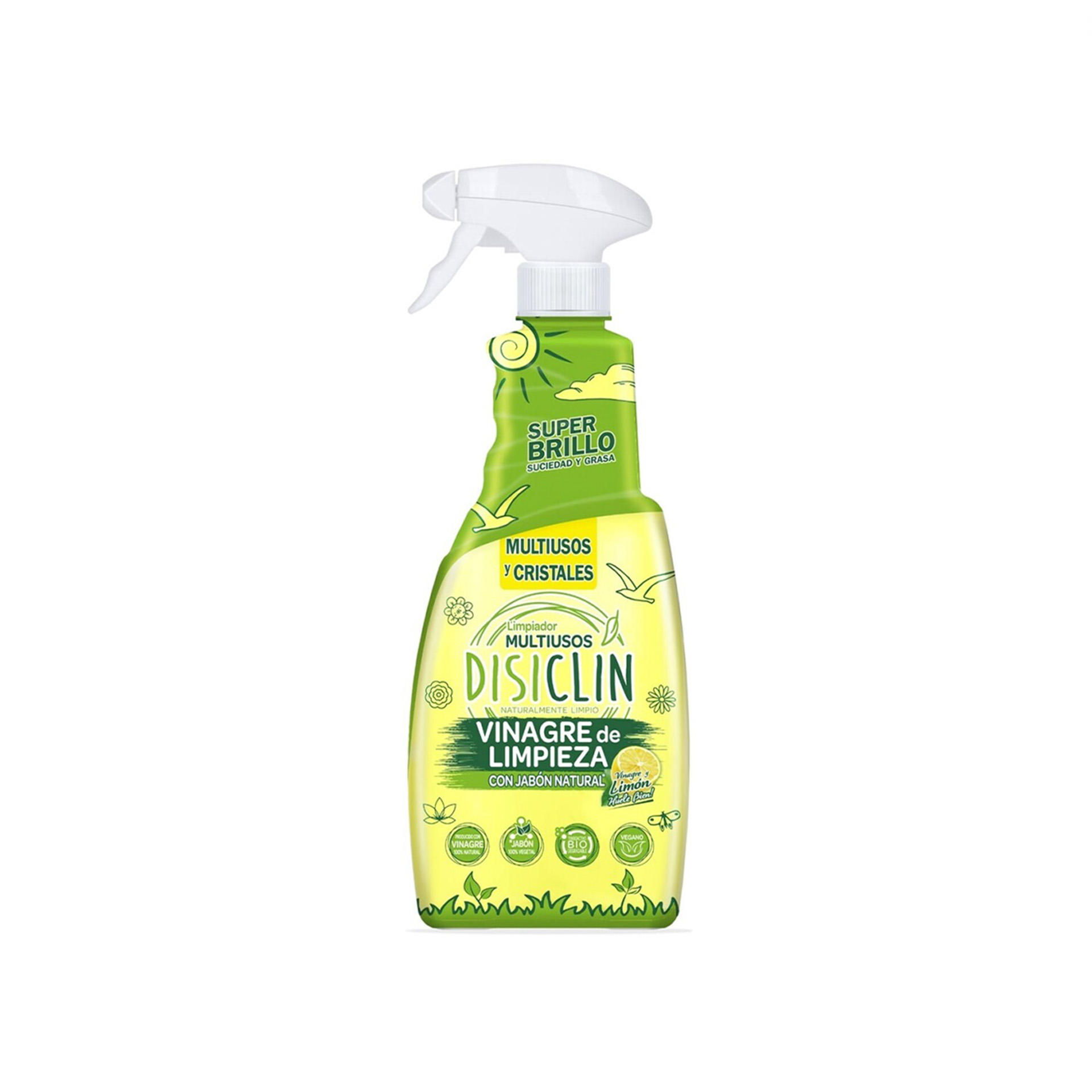 Vinagre Limpeza Limão Spray Disiclin 750ml