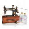 Conjunto Banho Mquina Coser Vintage