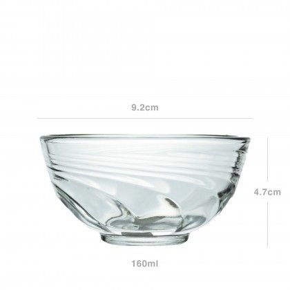 Saladeira Lorain Redonda 160ml 9.2X4.7cm Pack 6