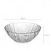Saladeira Vidro Transparente 1765ml 22X8.7cm