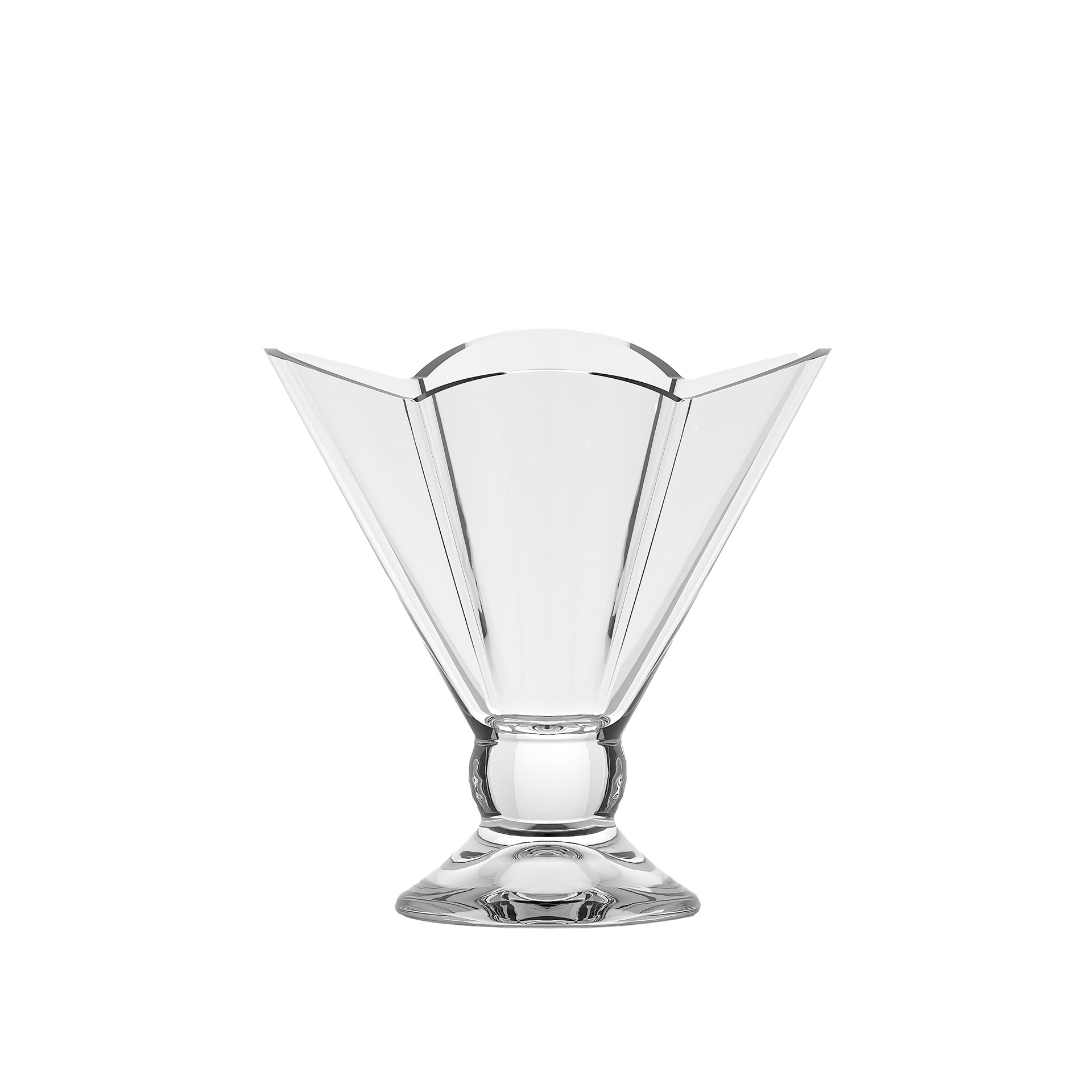 Taça Sobremesa Vidro Ice 180ml 12X12cm Pack 2