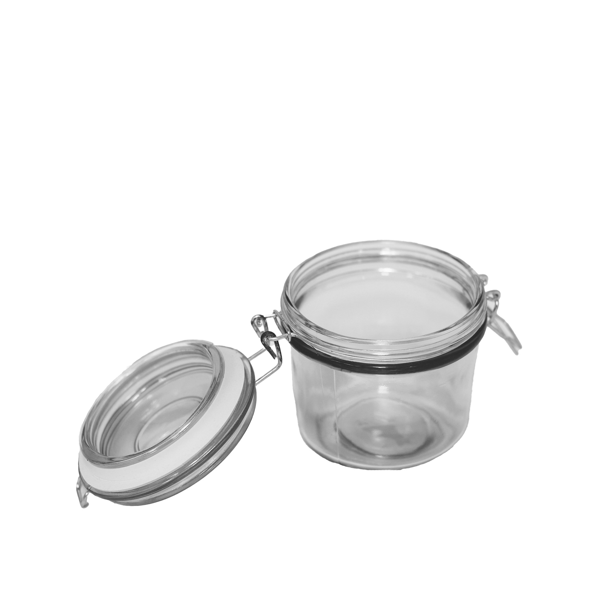 Frasco Vidro Redondo 350ml 9.7X10cm