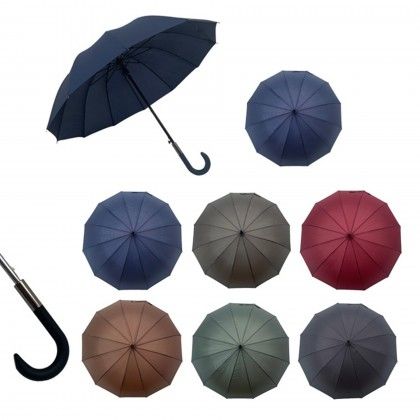 Guarda-Chuva Huron Cor Slida 12 Varetas 118cm