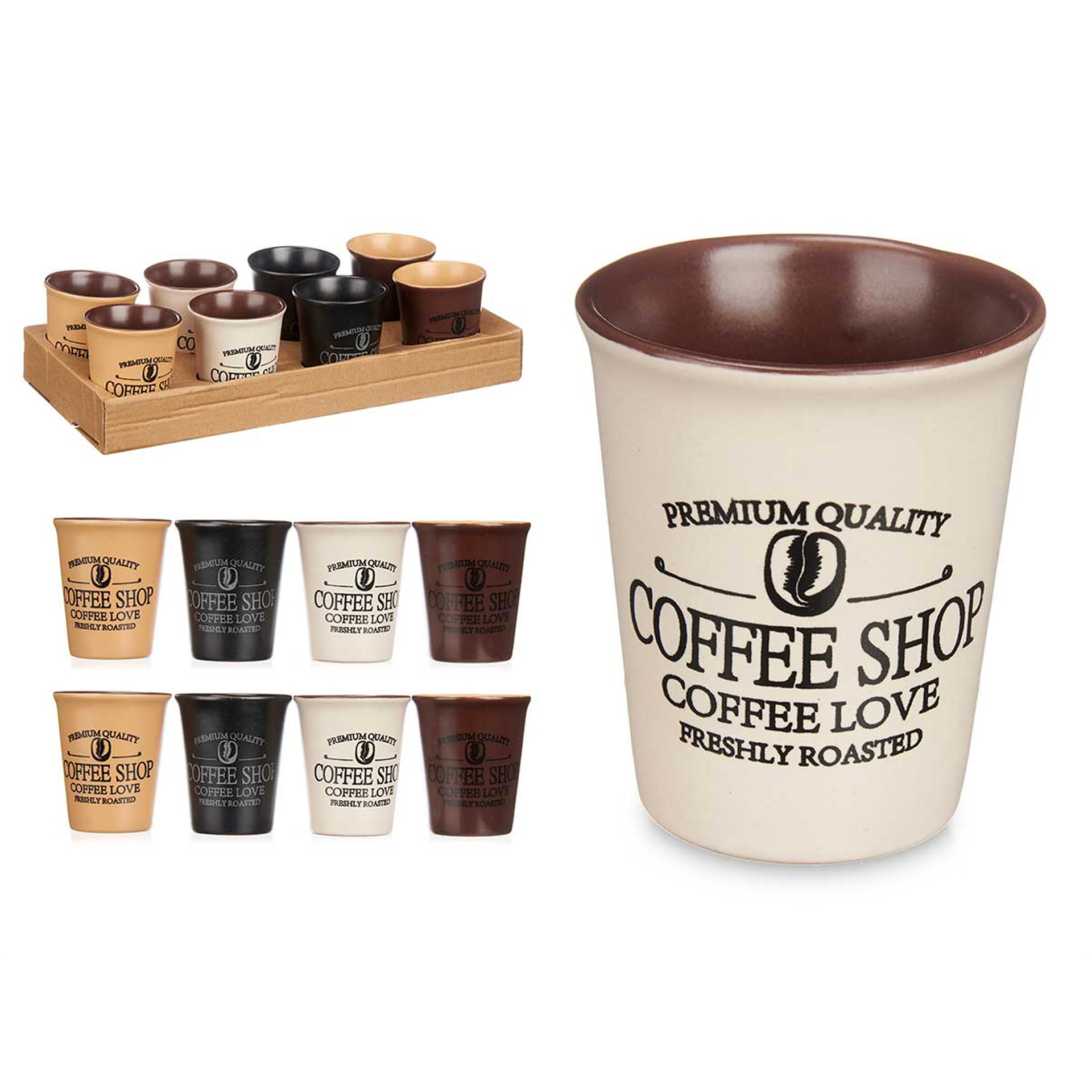 Copo Café Cerâmica 120ml