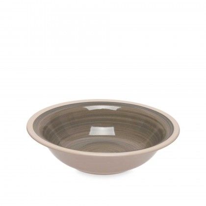 Prato Grs Sopa Cinzento 21cm Pack 6