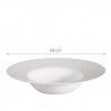 Prato Pasta Vidro Opaco 26cm Pack 6