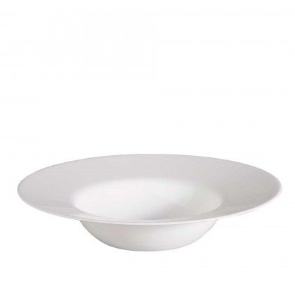 Prato Pasta Vidro Opaco 26cm Pack 6